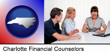a financial counseling session in Charlotte, NC
