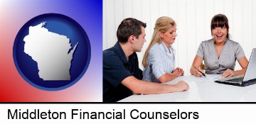 a financial counseling session in Middleton, WI