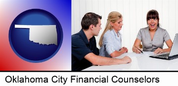 a financial counseling session in Oklahoma City, OK
