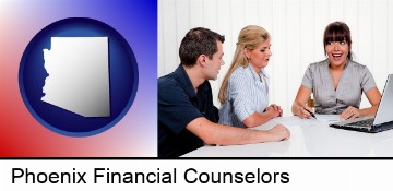 a financial counseling session in Phoenix, AZ
