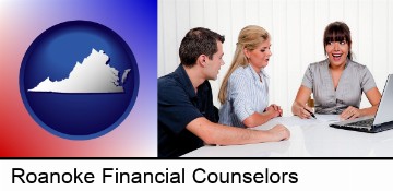 a financial counseling session in Roanoke, VA